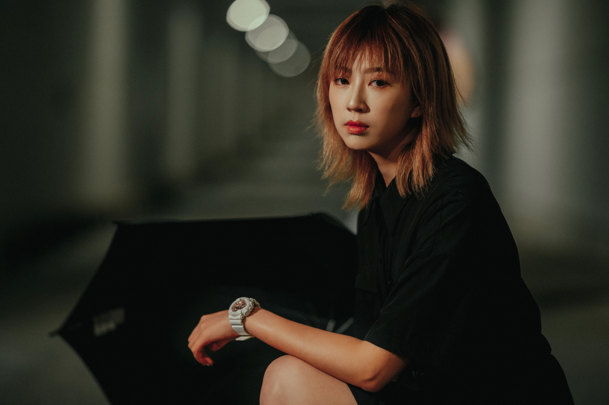 一组夜景情绪写真西安约拍