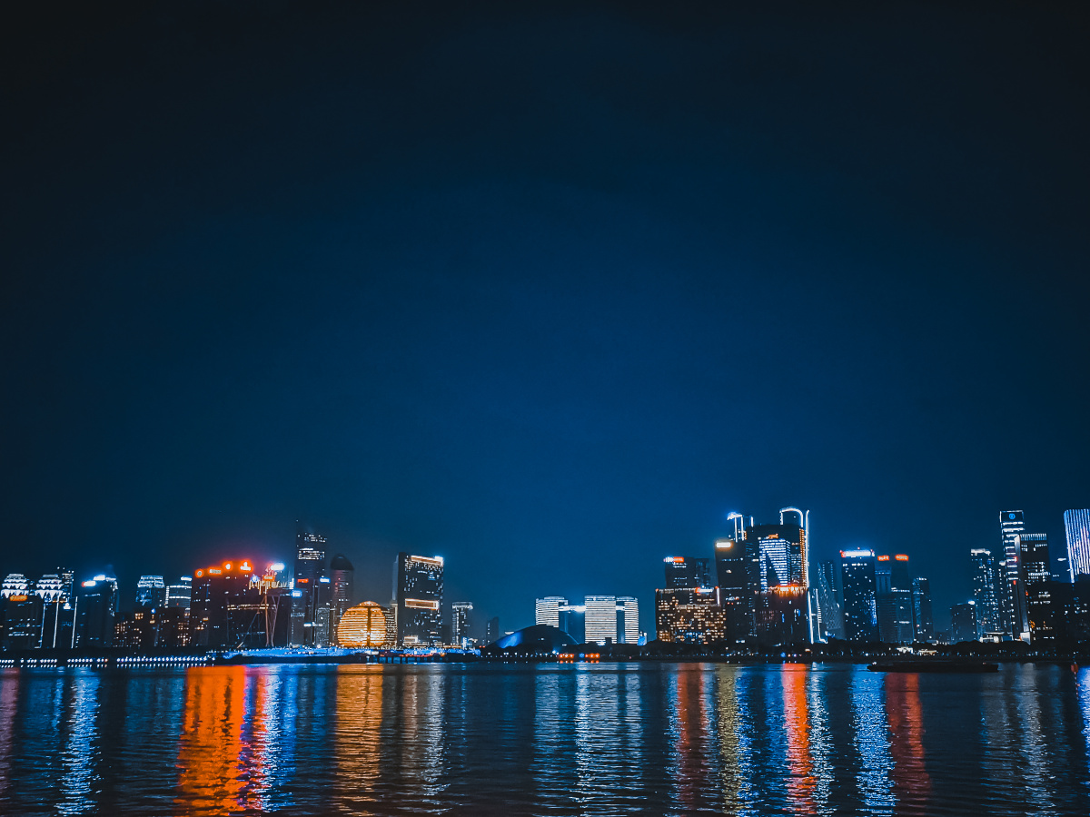 钱塘江夜景