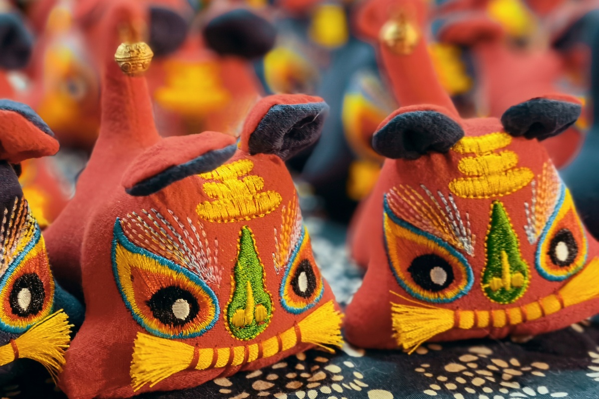 布老虎可爱的老虎布偶虎年的你值得拥有一个