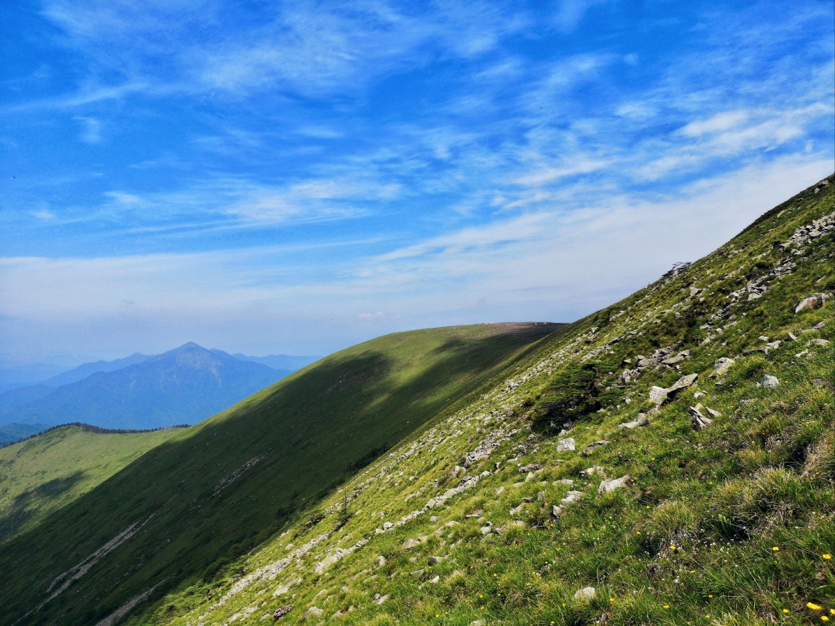 秦岭西梁自然风光