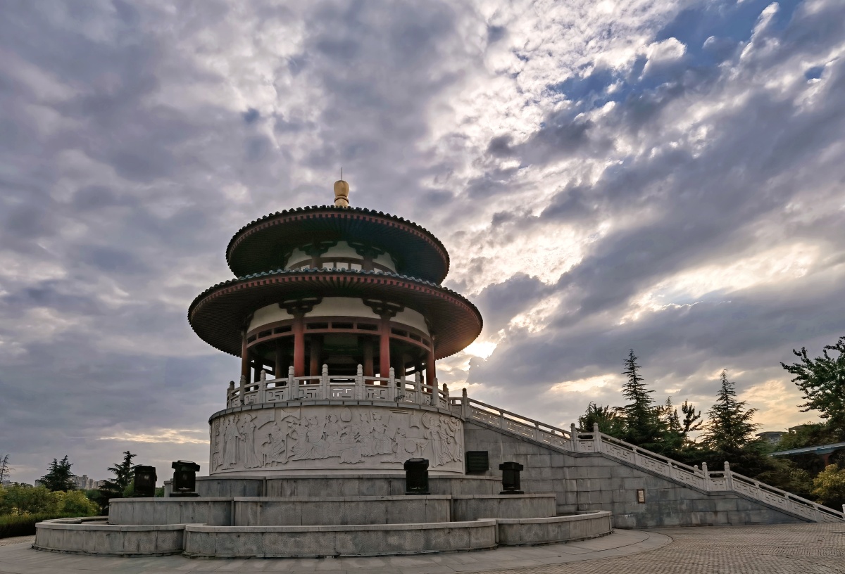 云中旗亭摄于西安大唐芙蓉园