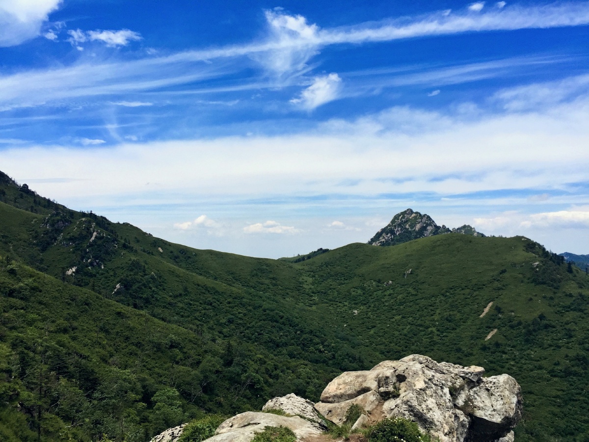 秦岭跑马梁风光