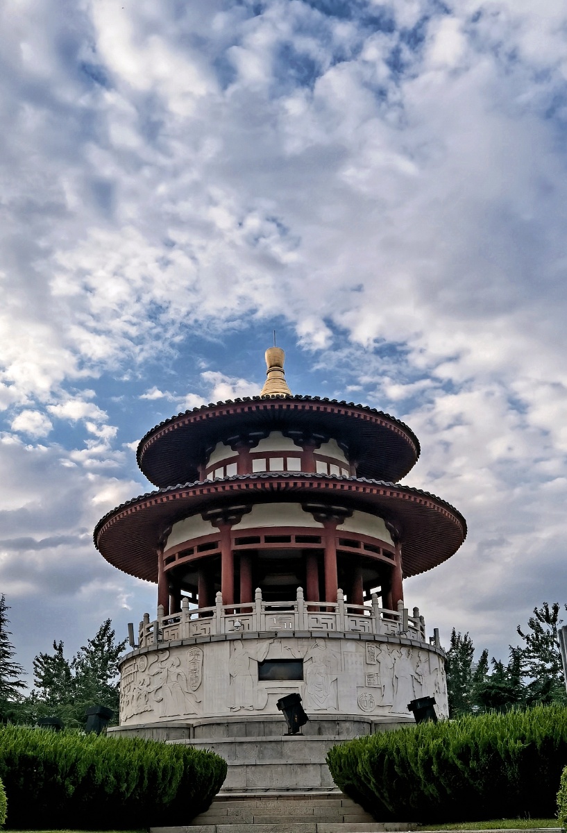 云中旗亭摄于西安大唐芙蓉园