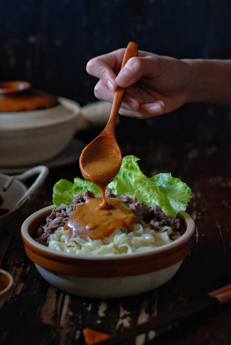 潮州灌面为武汉热干面加油!