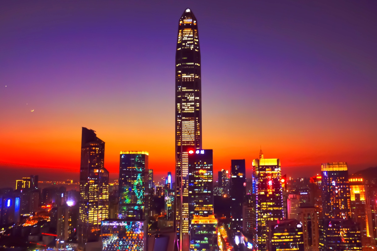 深圳夜景城市夜景星月菩提唯美灯火辉煌#月牙seeker追光者深圳摄影圈