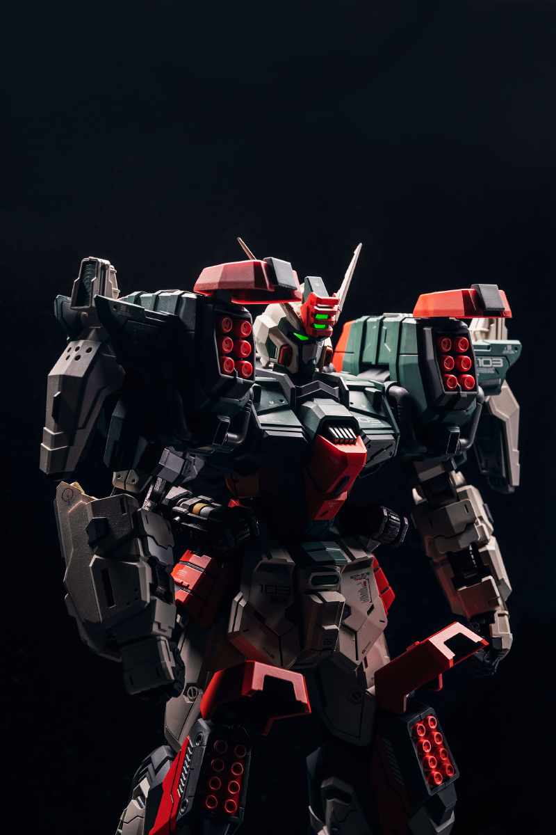 暴风高达暗调摄影