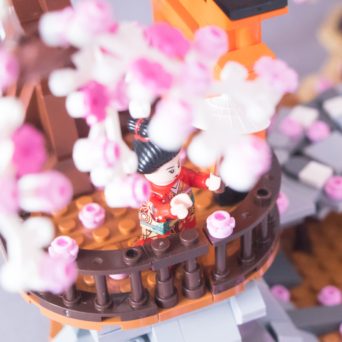 用乐高带你去看看京都美丽的樱花