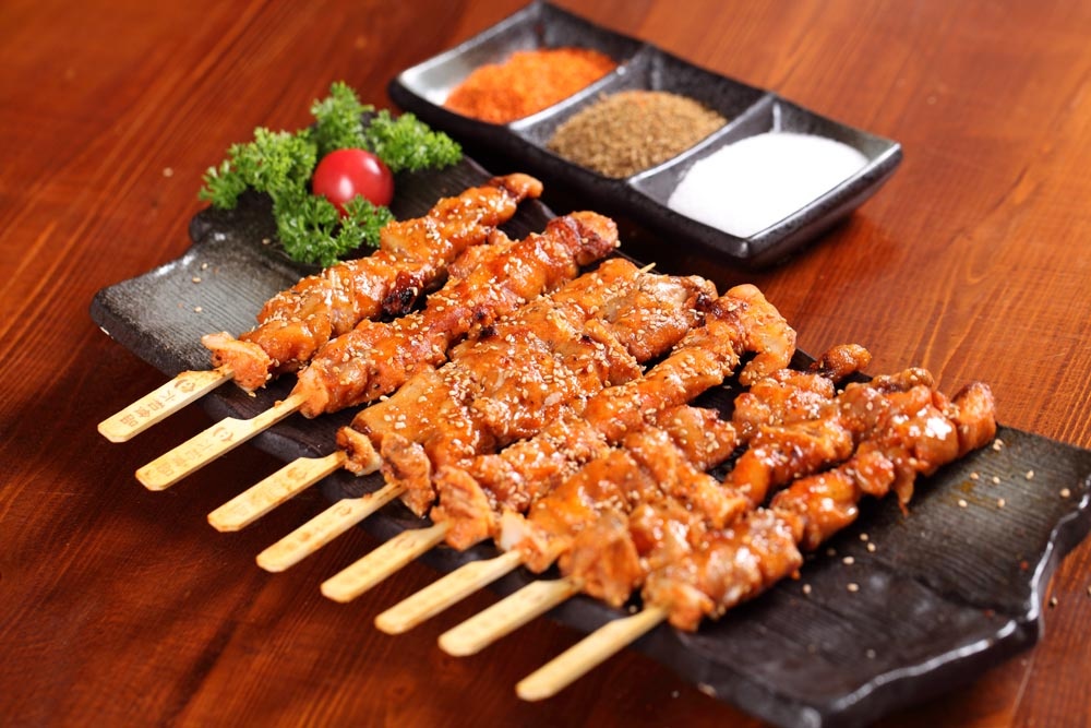 烧烤图片烤串羊肉串