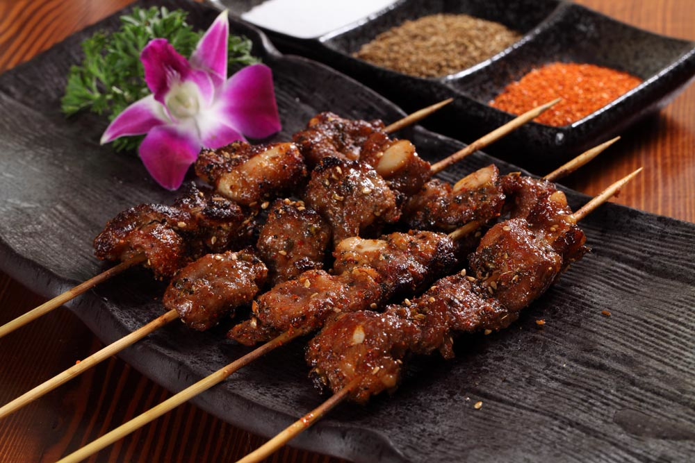 烧烤图片烤串羊肉串