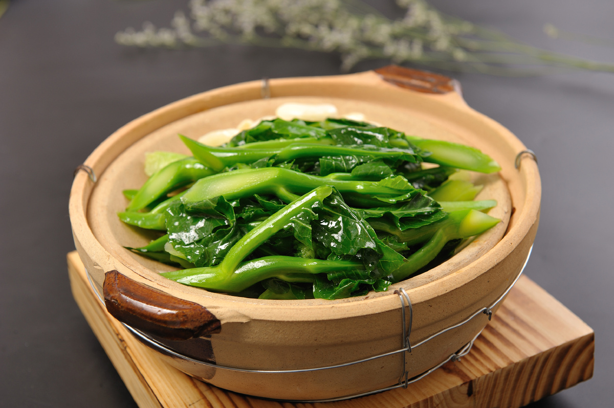 砂锅芥兰
