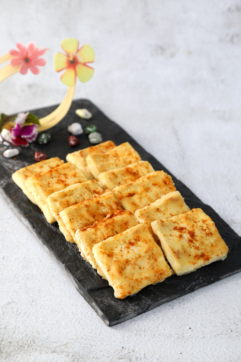 香煎石屏豆腐