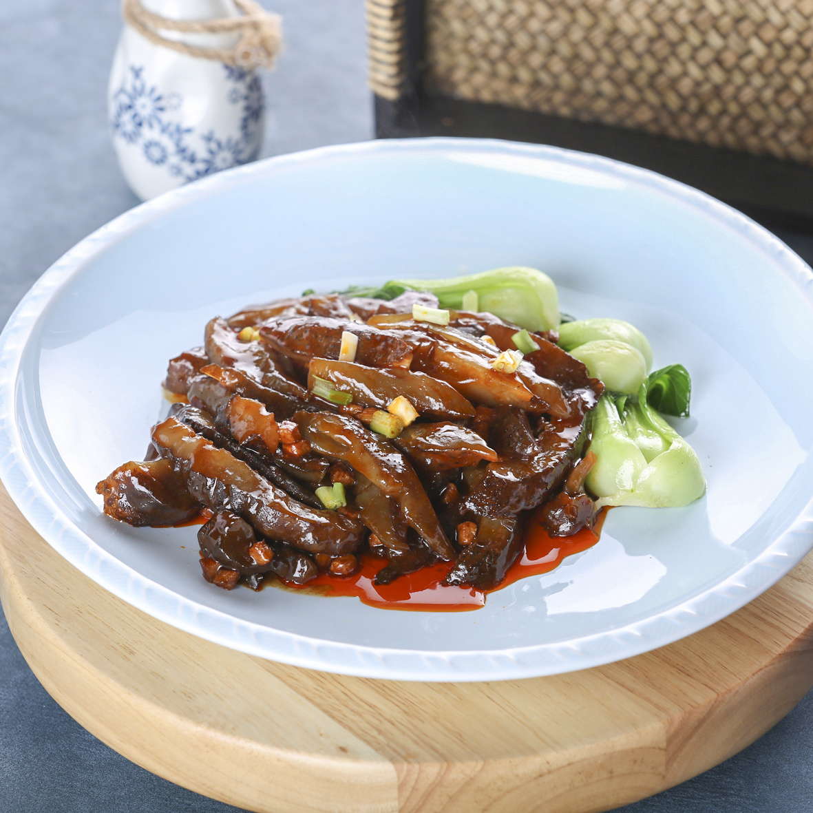 肉沫海参 臊子海参