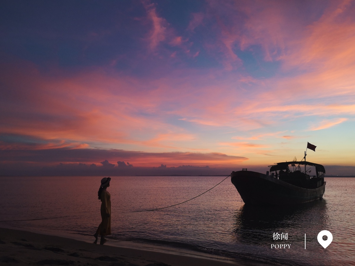 中国大陆最南端最大无人岛罗斗沙景色迷人