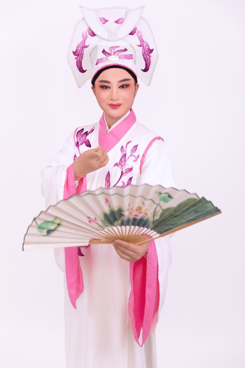 戏曲定妆照戏曲写真梁祝浙百版新梁祝十八相送梁山伯与祝英台