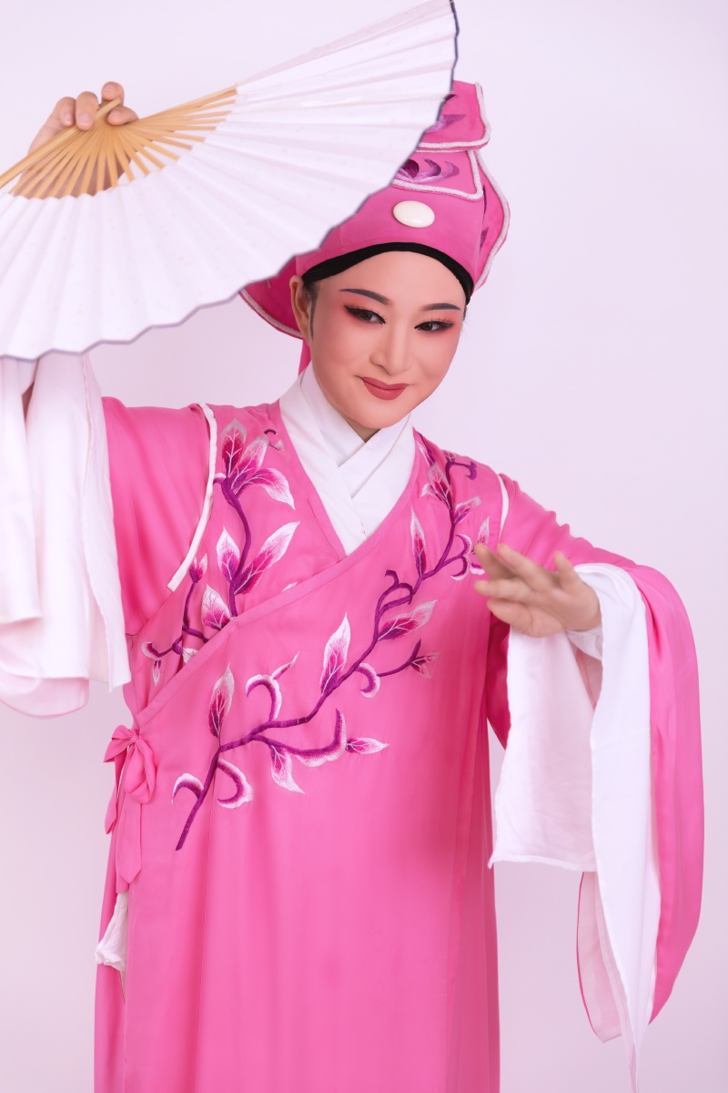 戏曲定妆照戏曲写真梁祝浙百版新梁祝十八相送梁山伯与祝英台