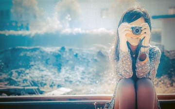 LOMO女孩