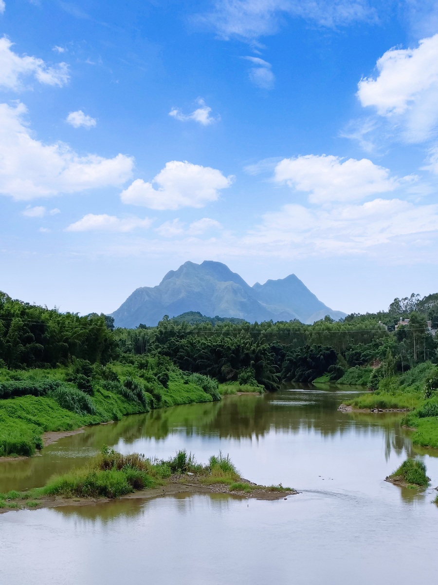 揭西县京溪园镇龙江风光