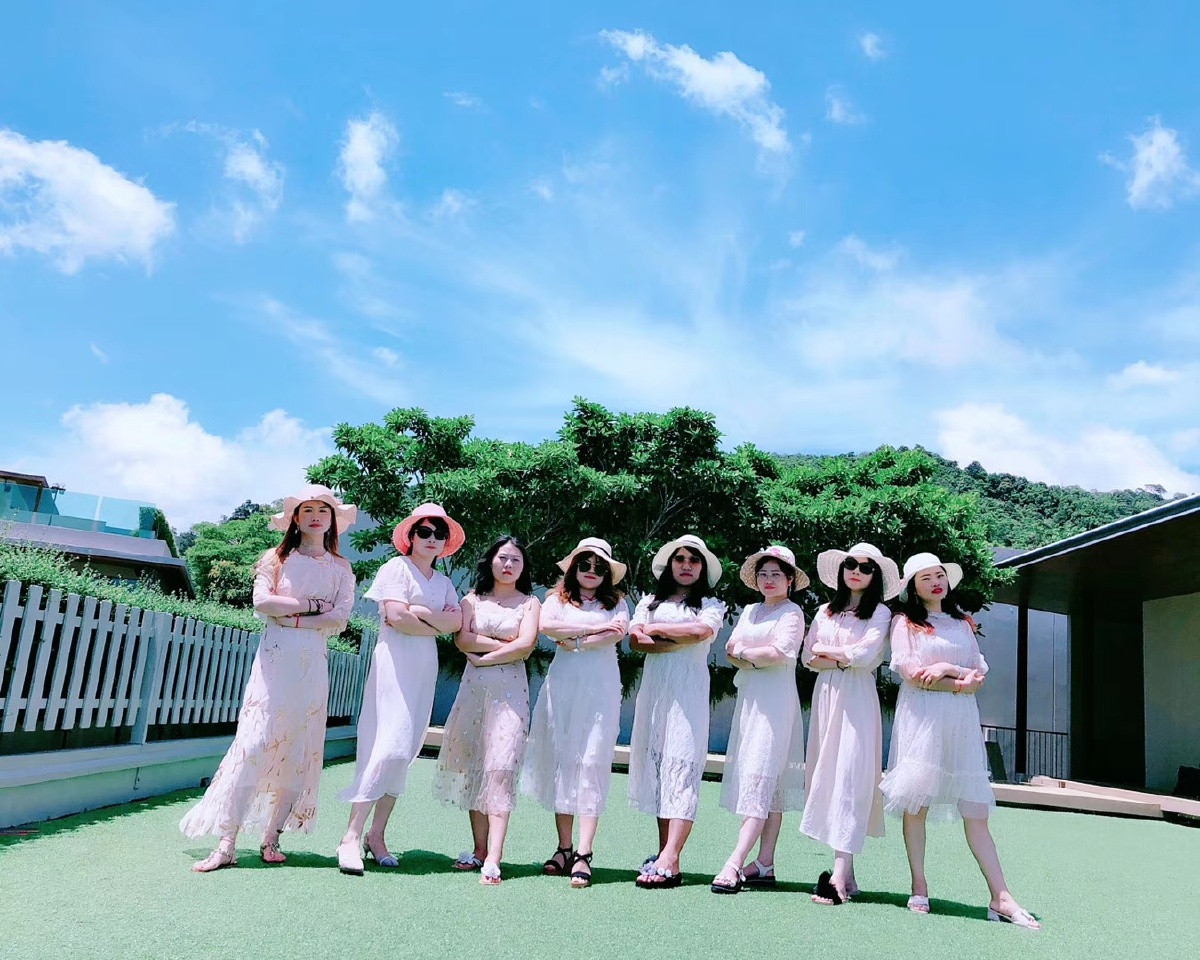 团队美女们泰国普吉岛之旅珍惜每次相逢满满都是回忆