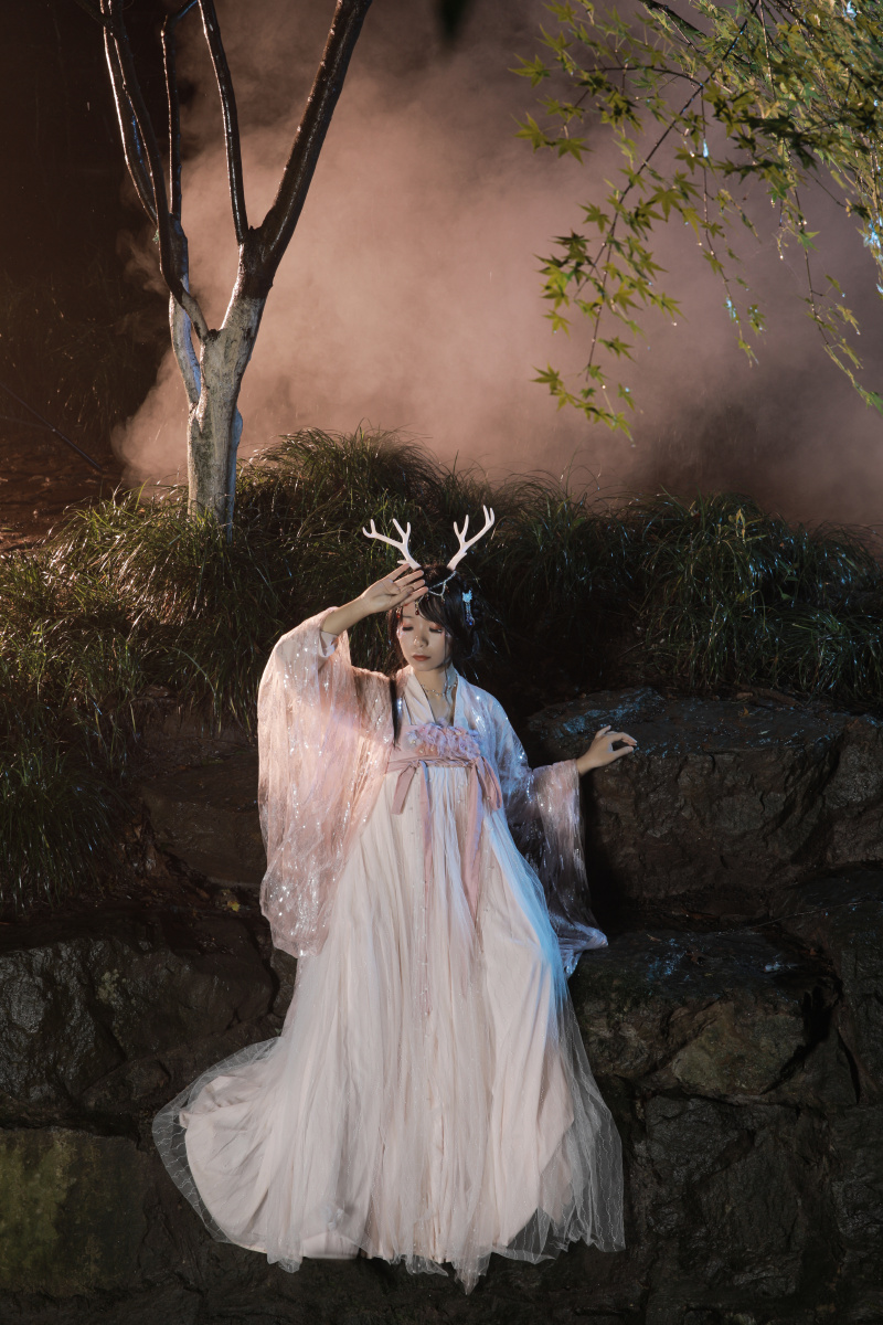 汉服#鲛人泪#正片 - coco咸鱼 - 图虫