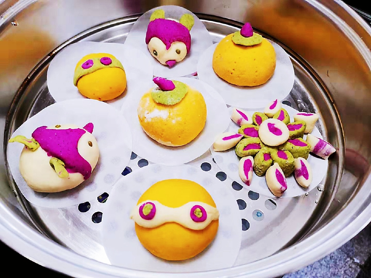 花式馒头,彩色面食 - smith2046 - 图虫