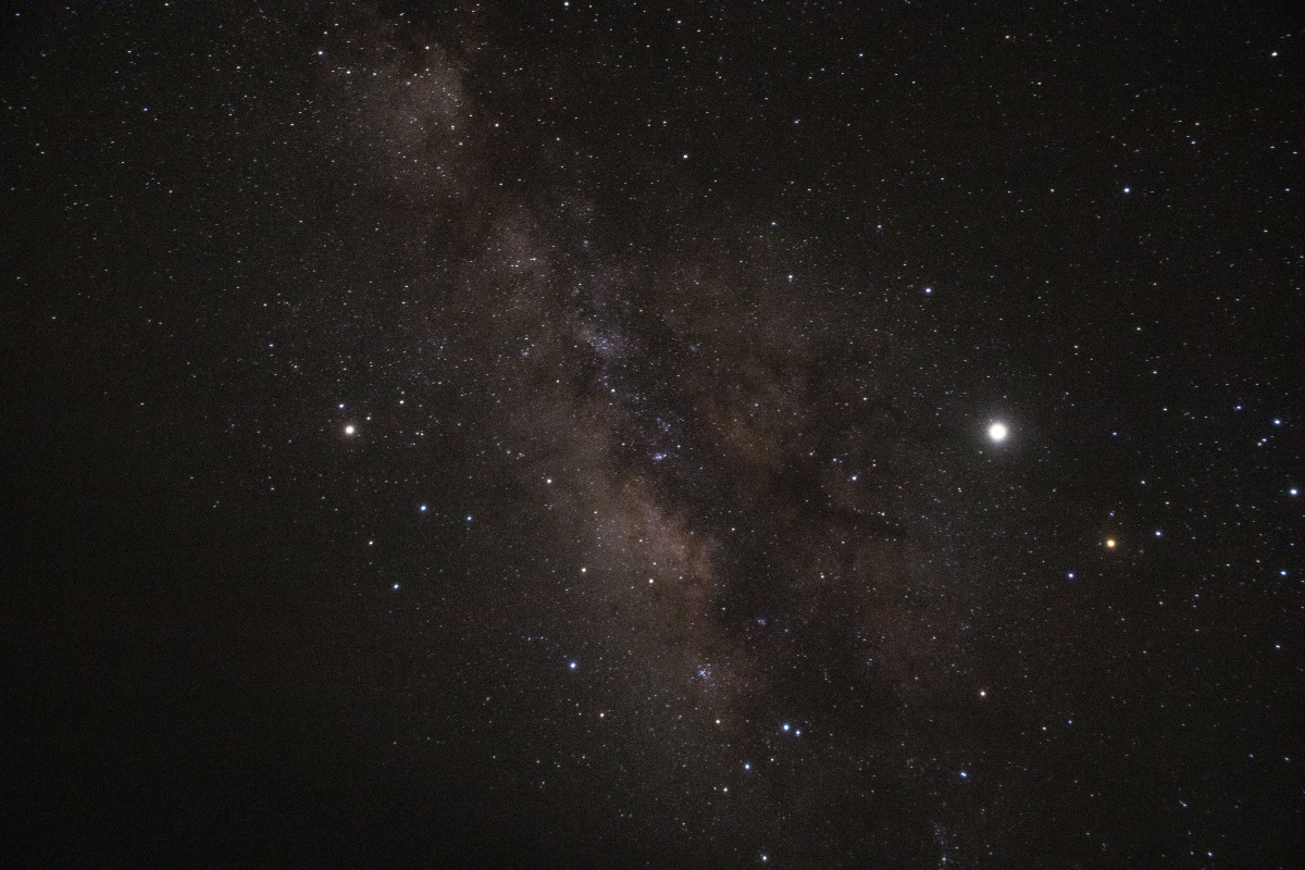 拍星空经验不足感觉拍出来好烂,希望还有下次机会 - 我爱慕蓉姐姐
