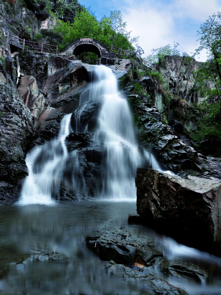 手机拍温卅乐清西漈风景