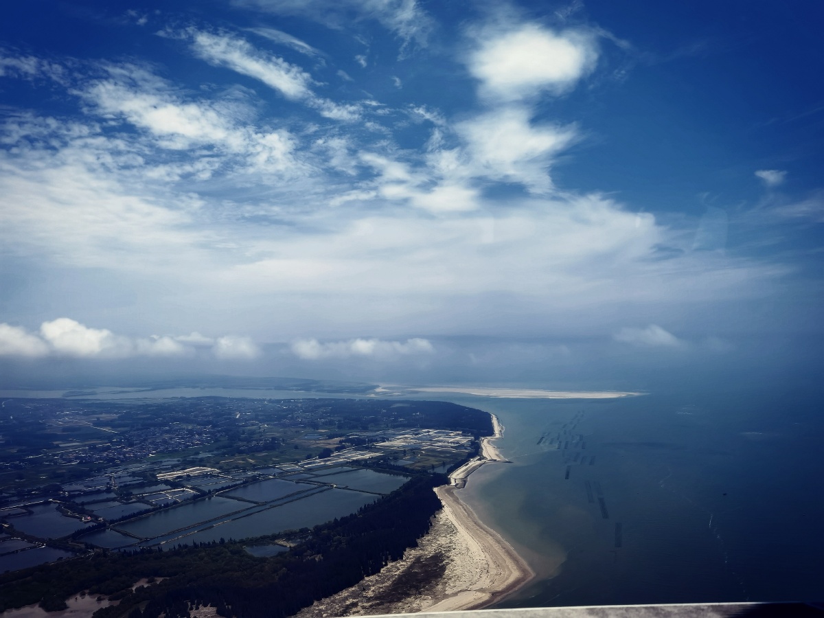 海天一线清空万里