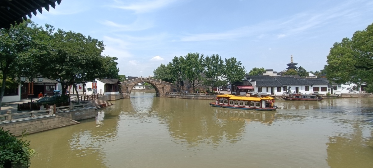 枫桥镇古运河铁岭关一枝园惊虹渡