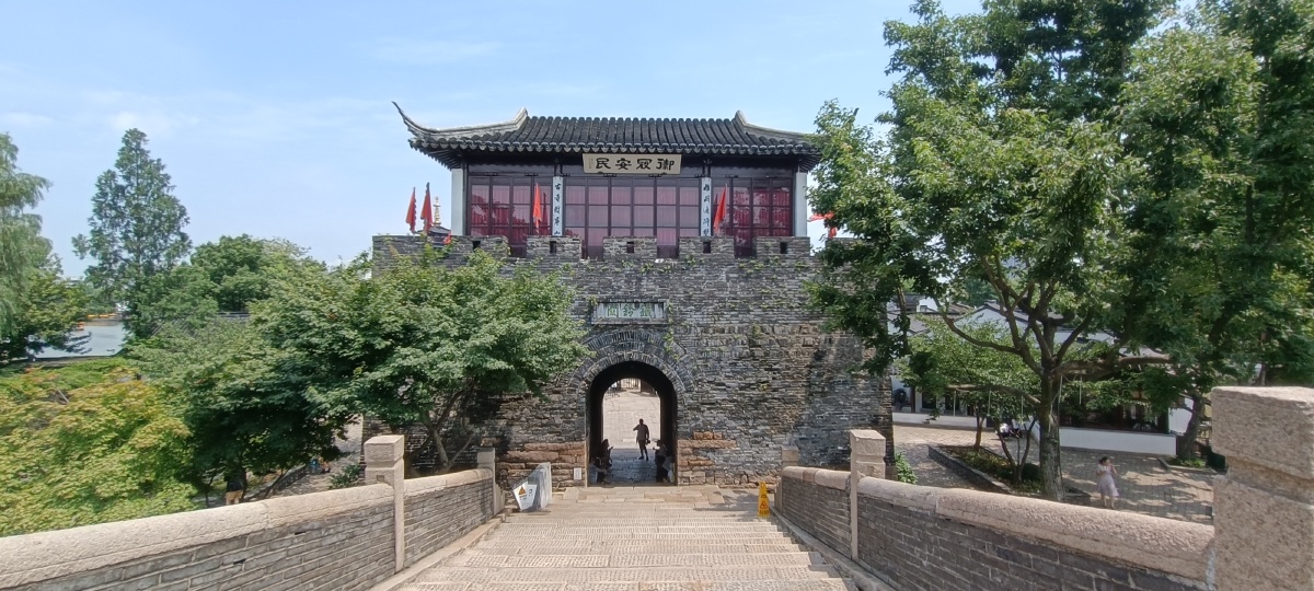 枫桥镇古运河铁岭关一枝园惊虹渡