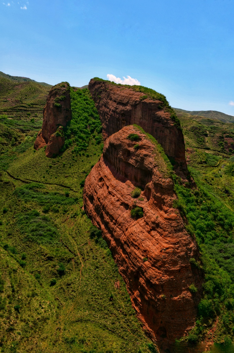 大石城丹霞地貌