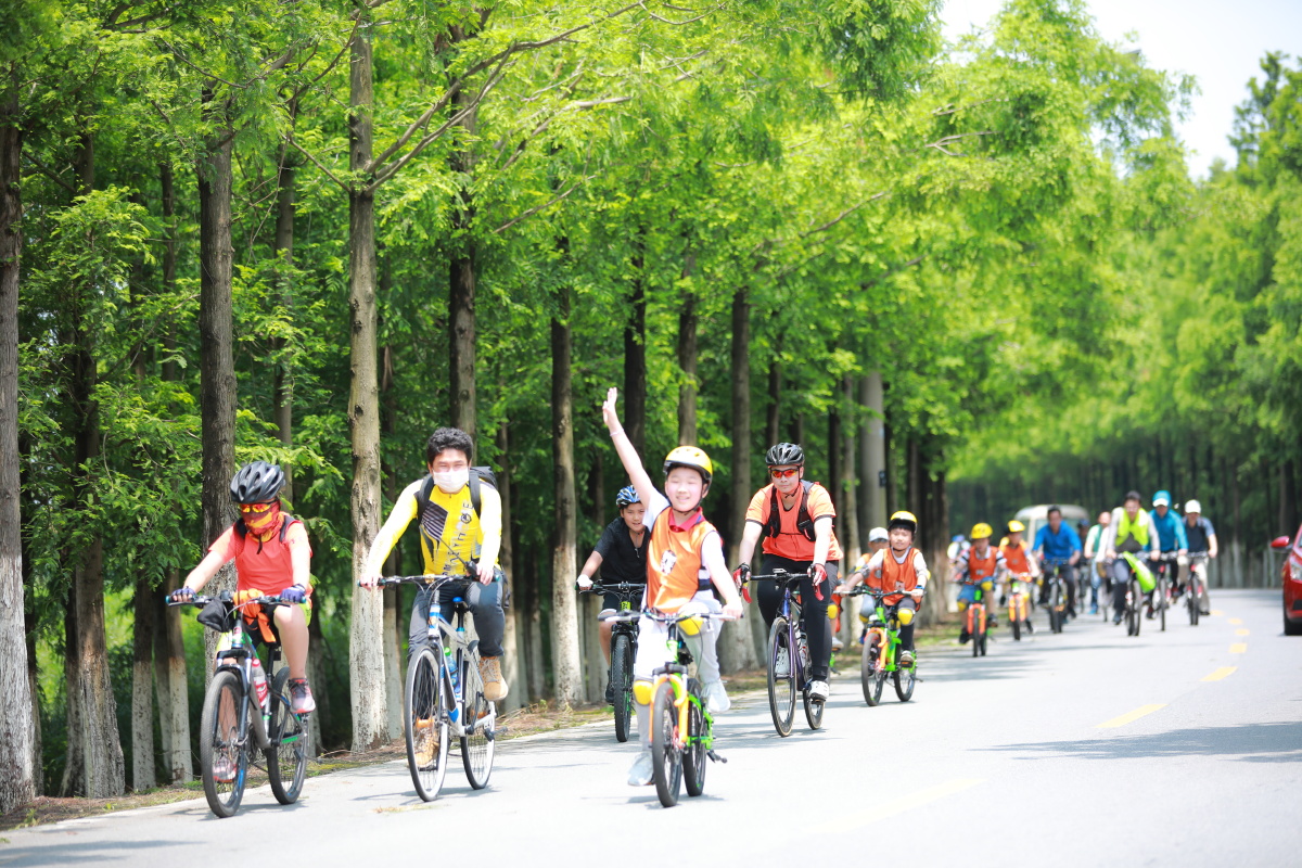 5.31驴屋横沙岛亲子骑行