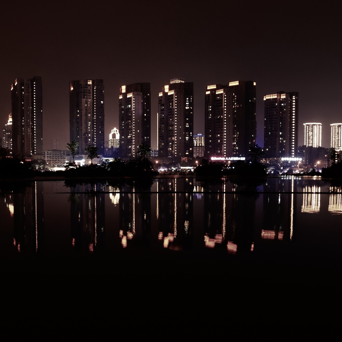 柳州金沙角夜景