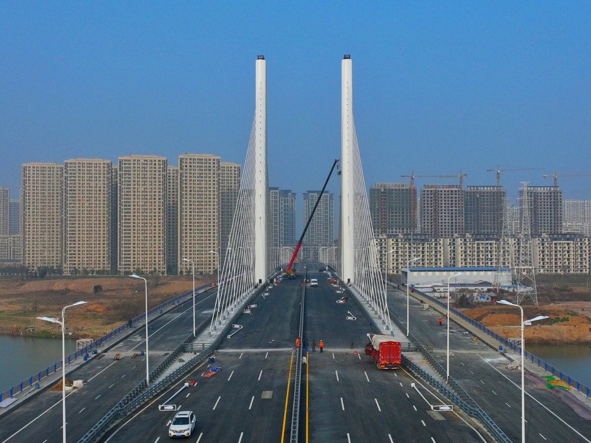 阜裕大桥将于2022年1月26日左右正式通车