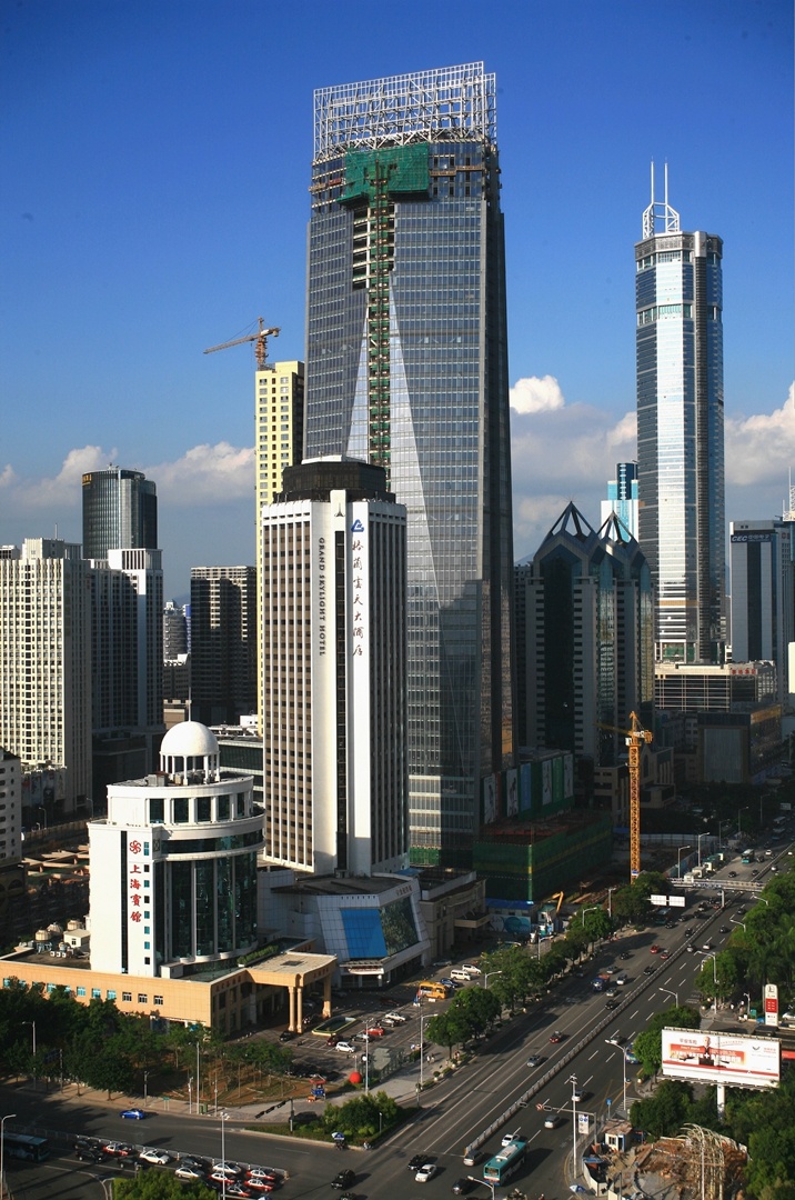 深圳影像 image of shenzhen city