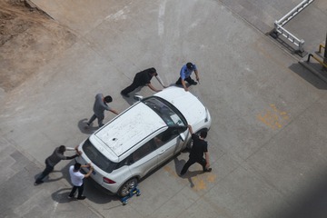 人力拖车