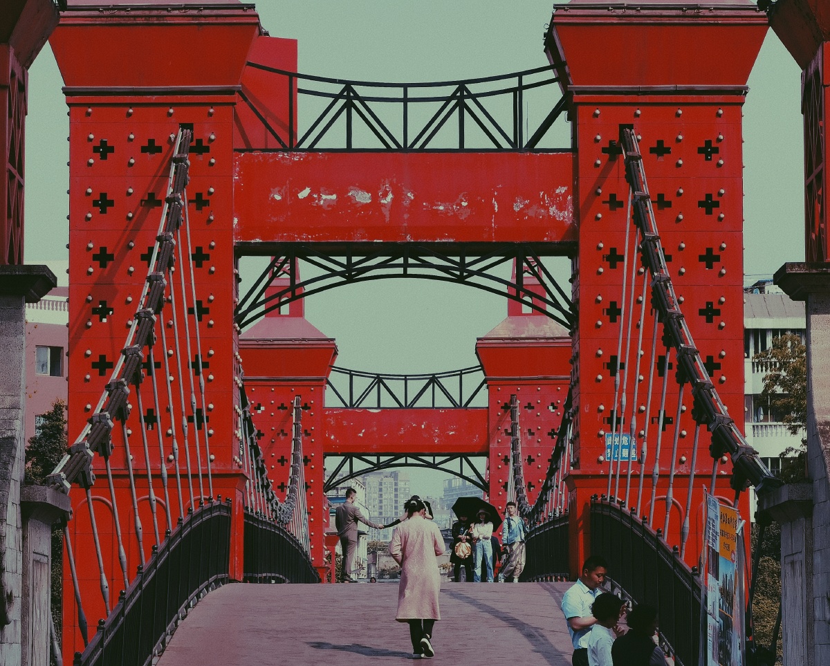 戛纳湾风情廊桥