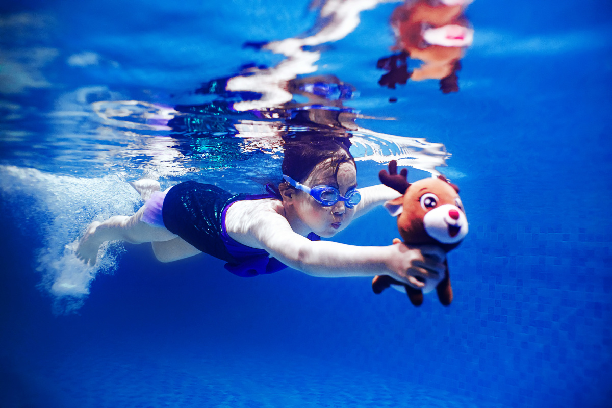 儿童水下摄影不一样的童年回忆