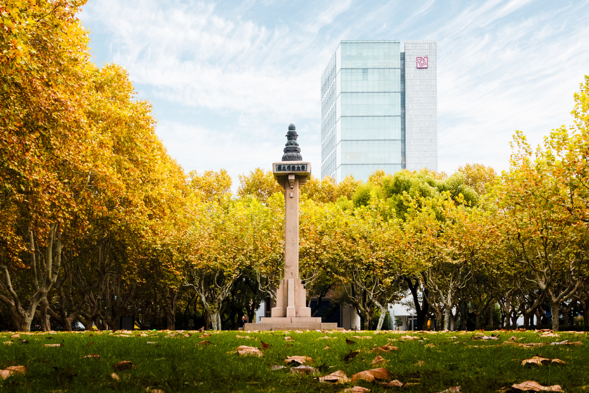 上海 同济大学 国立柱 秋天