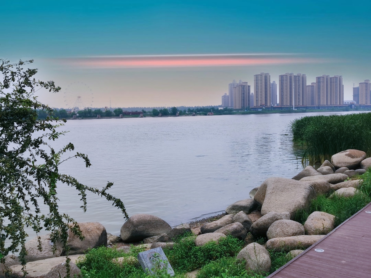 京杭大运河风光带步道