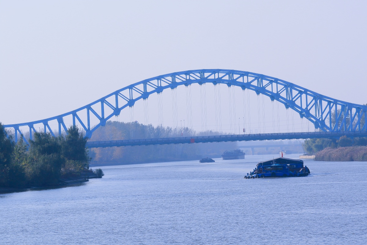 京杭大运河成子湖大桥