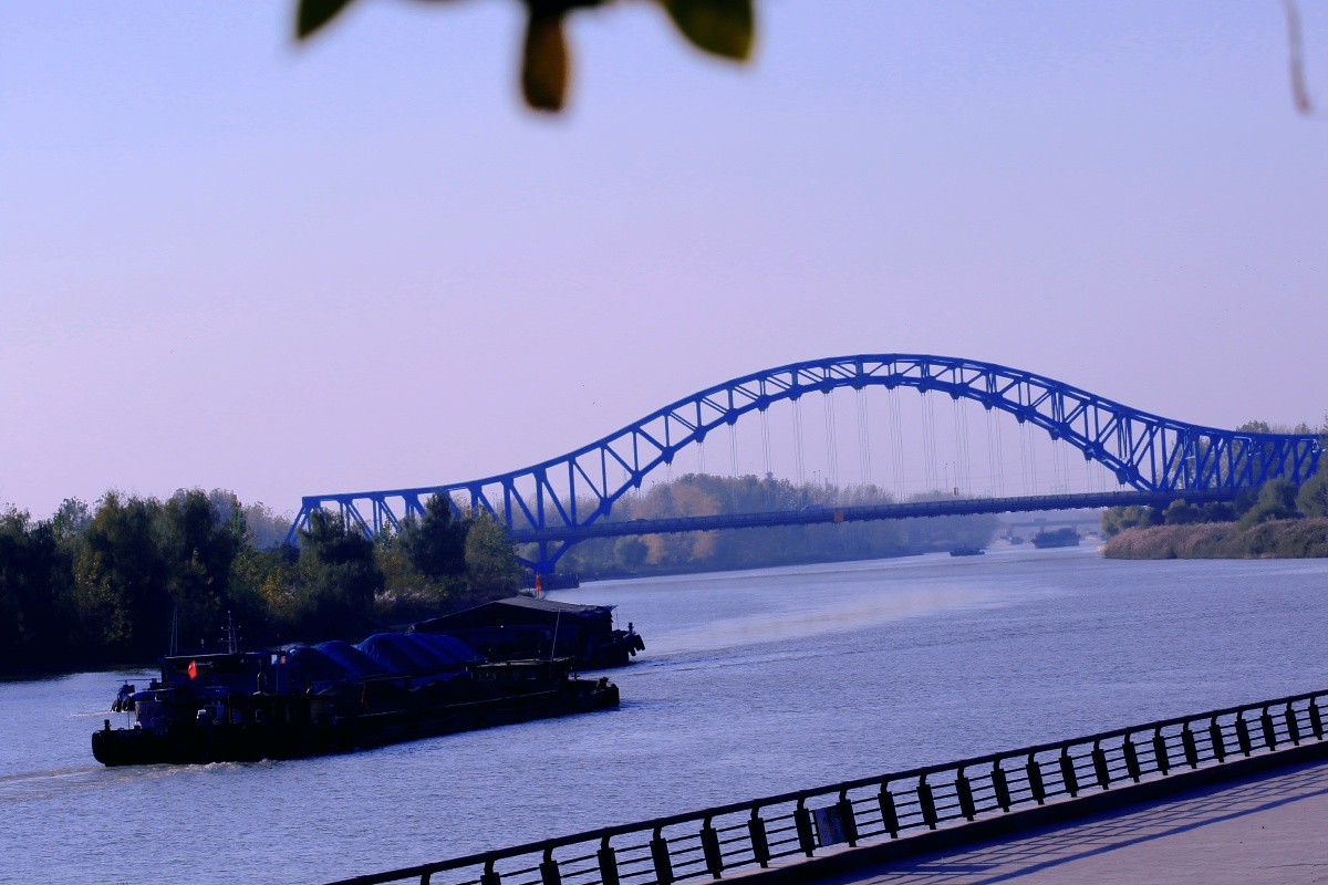 京杭大运河成子湖大桥