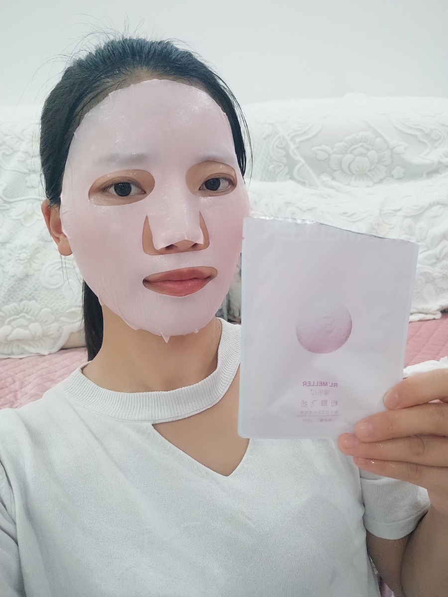 第一次敷这种面膜好舒服蜜乐儿马卡龙面膜