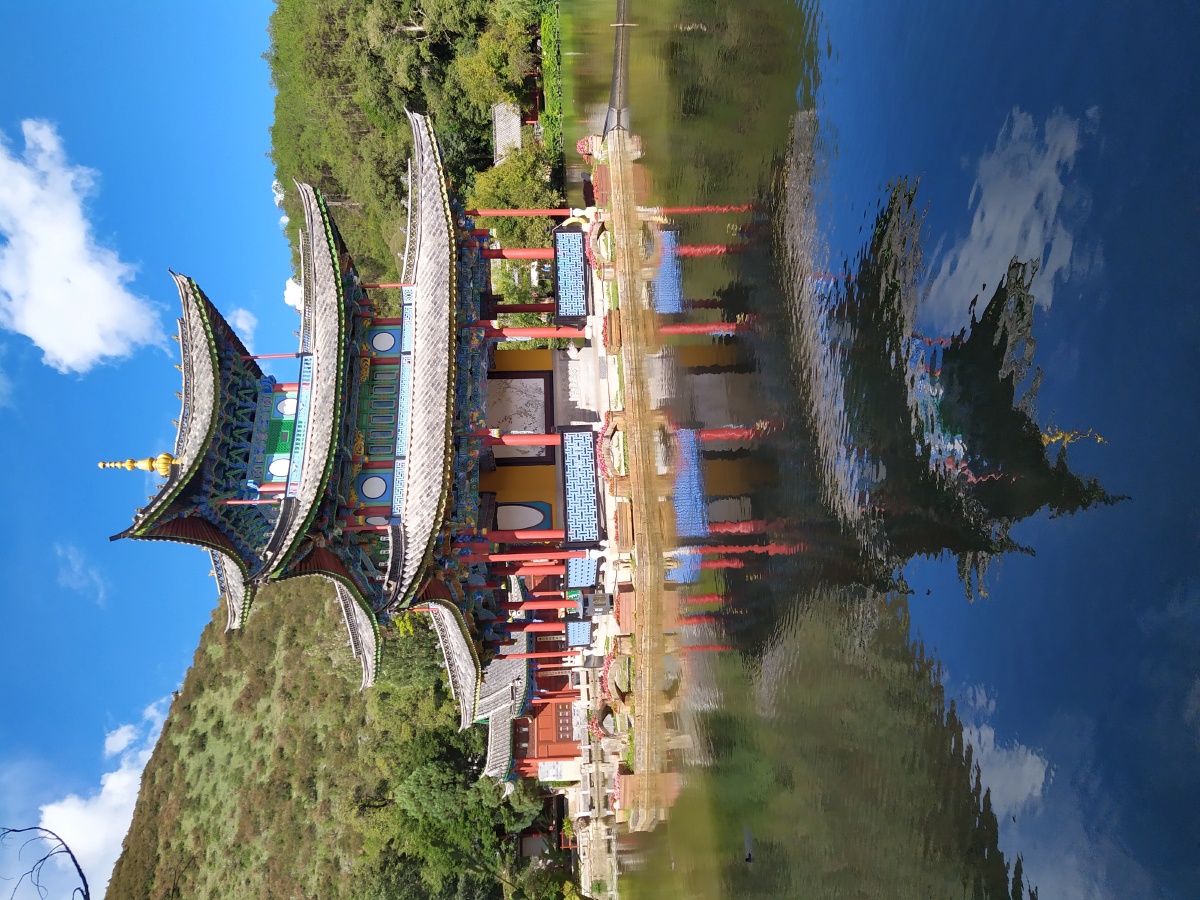 丽江古城黑龙潭