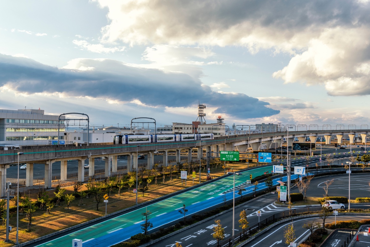 名古屋机场一角