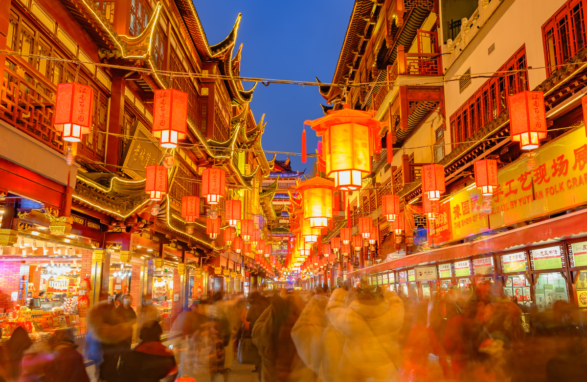 2021上海豫园年味