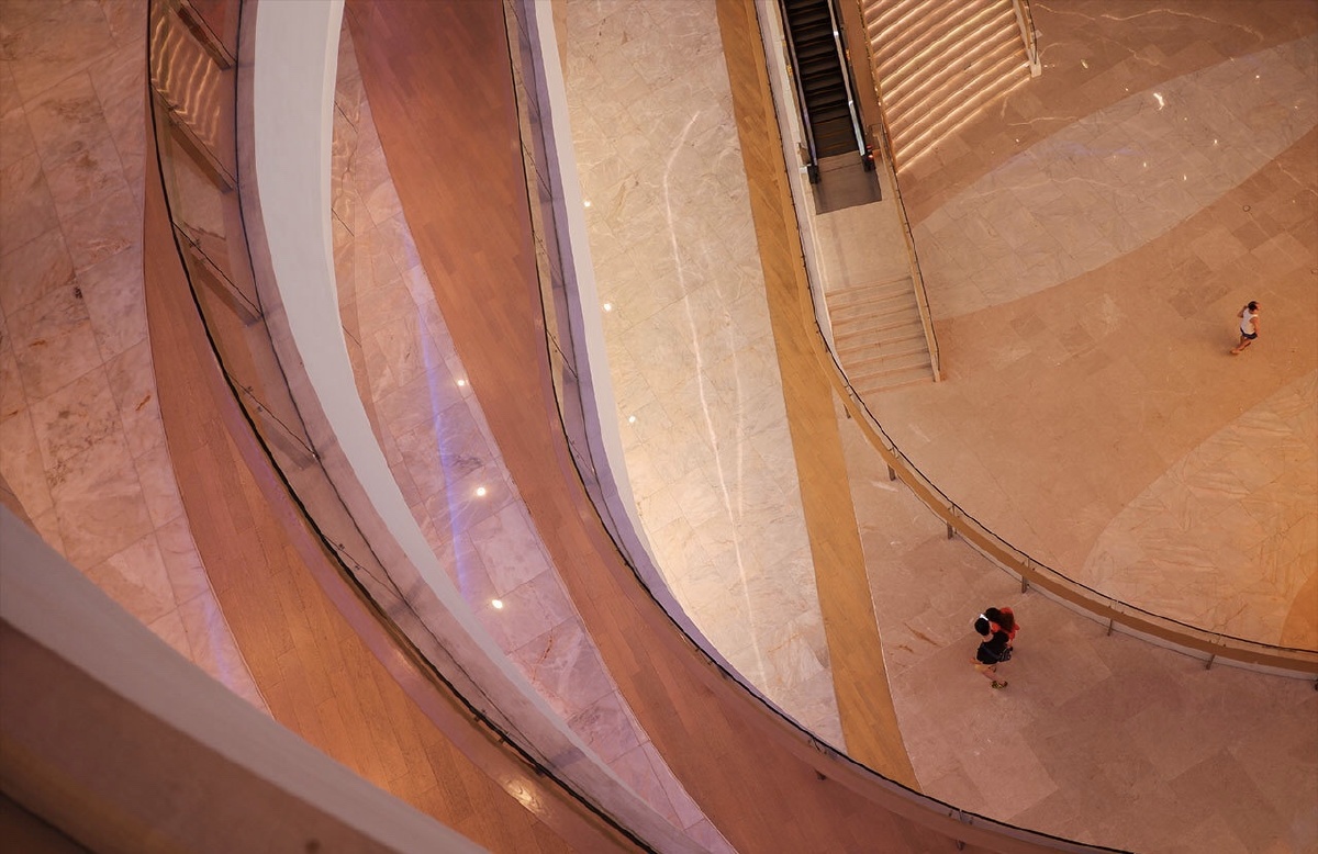 广州太古汇室内线条