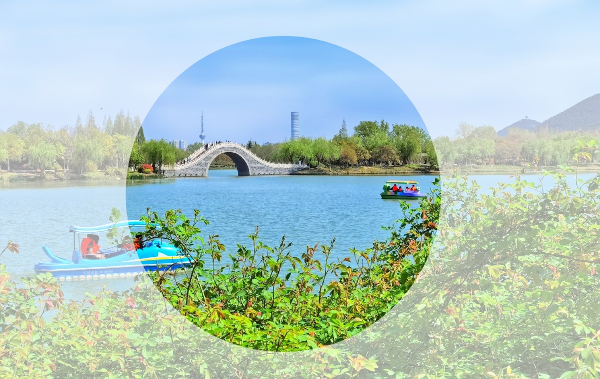 徐州云龙湖小南湖解忧桥掠影