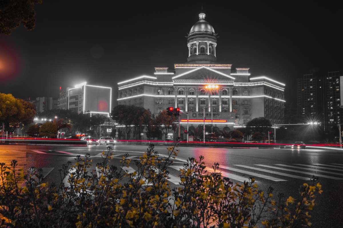 小城夜景 三峡屈原故里秭归夜景2