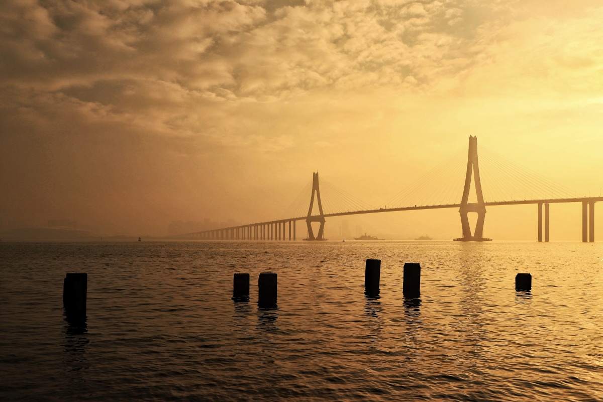 日出东方广州湾