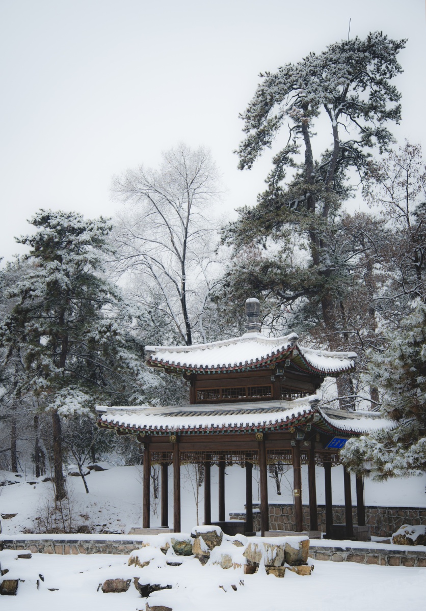 承德的第二场雪避暑山庄外八庙